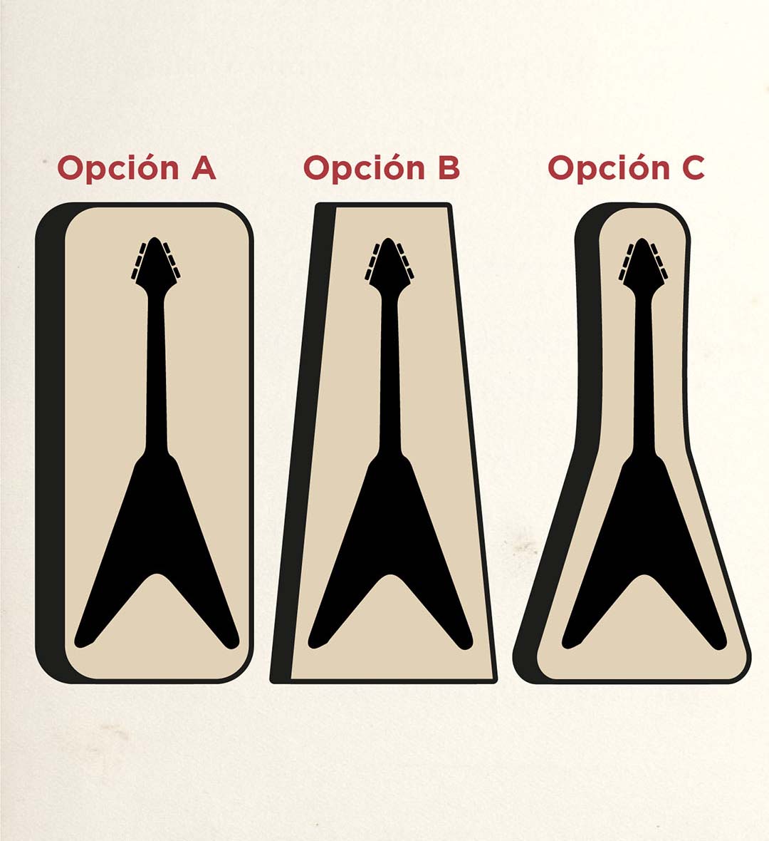 Estuche para Flying V
