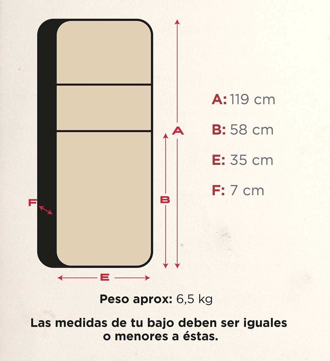 Estuche rectangular para Jazz Bass