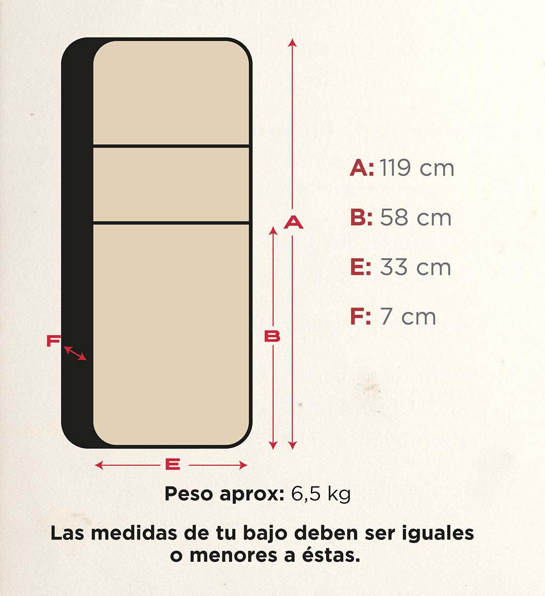 Estuche rectangular para Precision